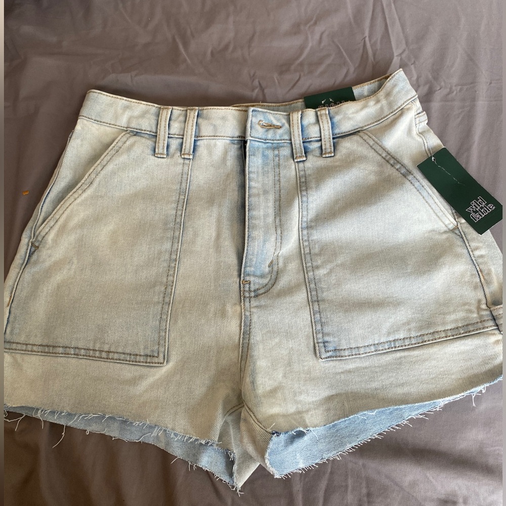 denim shorts
